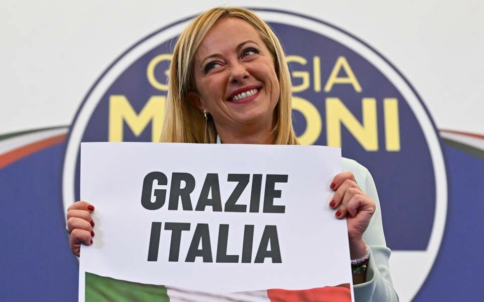 L'Italia alla Meloni