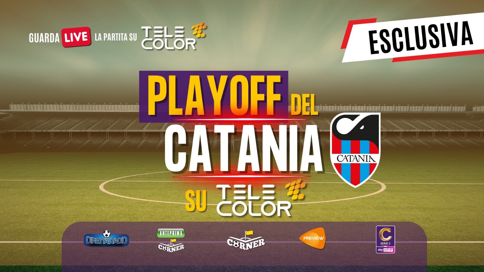 I playoff del Catania su Telecolor I playoff del Catania su Telecolor