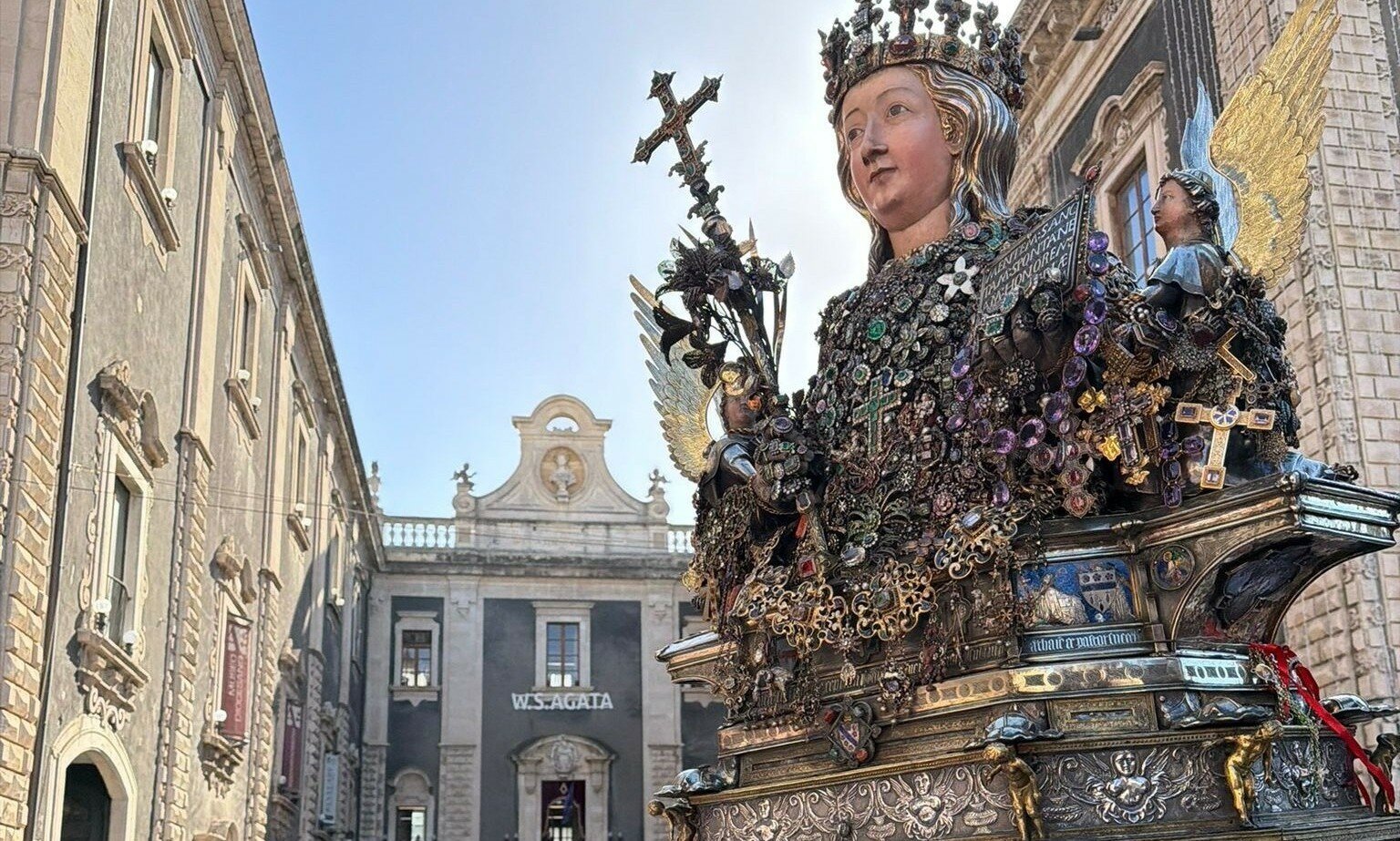 Sant'Agata, all'una il rientro in cattedrale