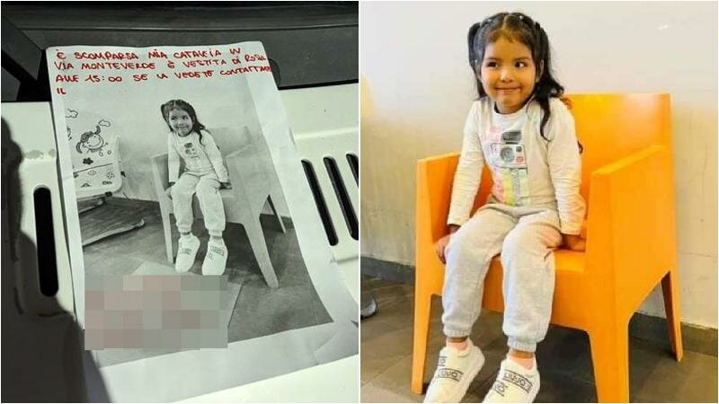 Bimba di 5 anni scomparsa a Firenze