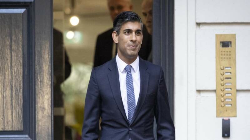 Rishi Sunak nuovo primo ministro inglese