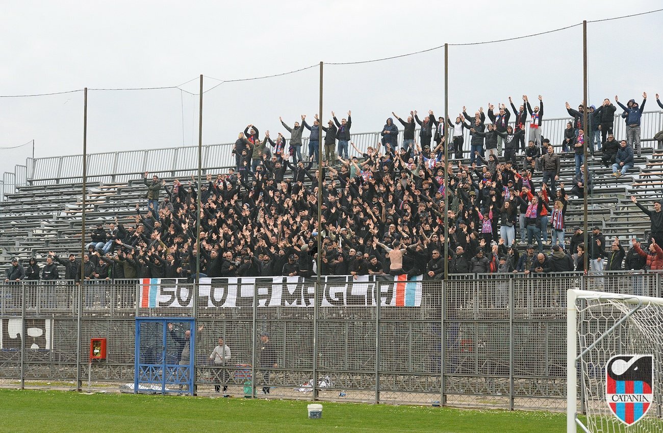 Trasferta vietata per i tifosi del Catania Trasferta vietata per i tifosi del Catania