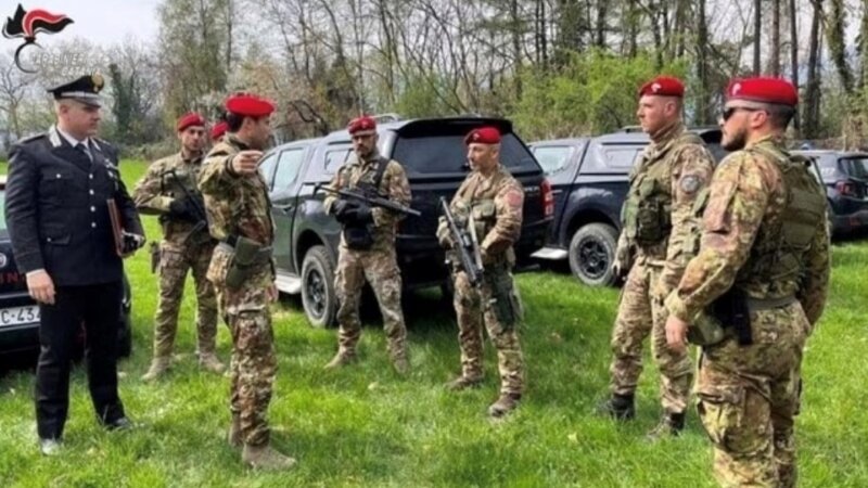 Beccati a innaffiare le piante di canapa indiana