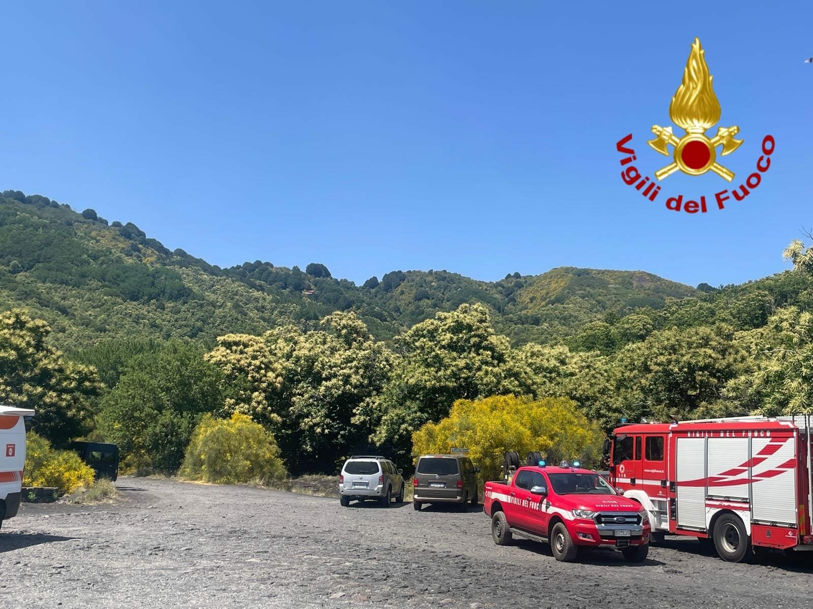 Catania: salvato un 77enne disperso sull'Etna