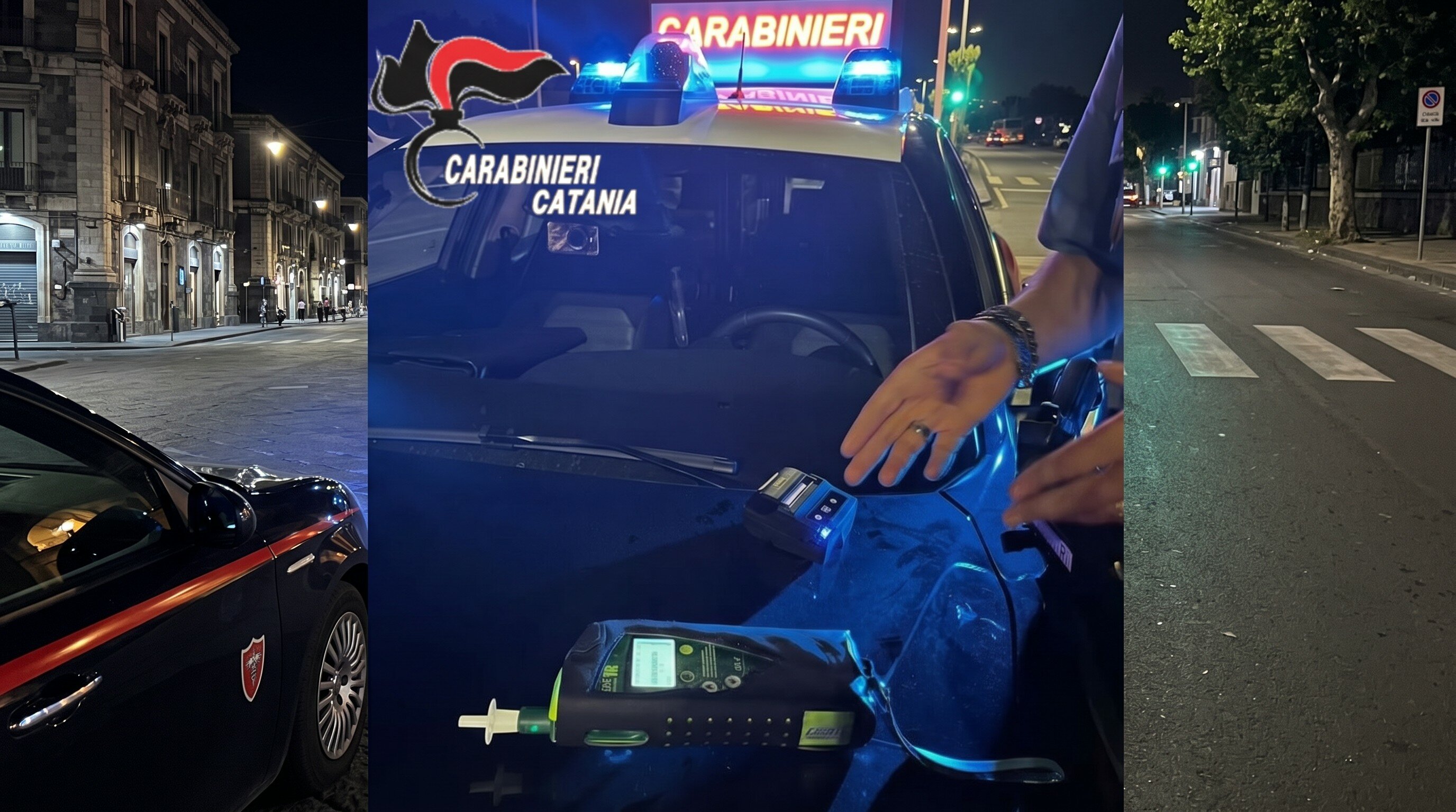 Ubriaco e senza patente a tutta velocità in via Dusmet Ubriaco e senza patente a tutta velocità in via Dusmet