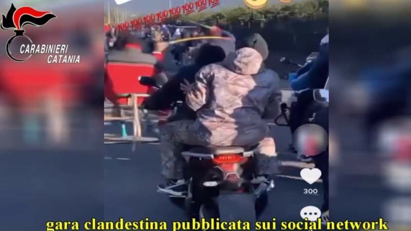 Corse clandestine di cavalli: incastrato sui social