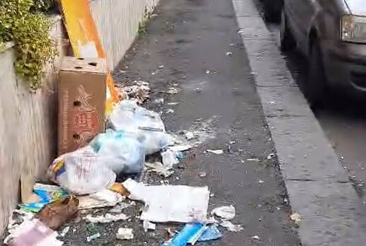 "A pochi metri dalla Villa Bellini c'&egrave; uno schifo"