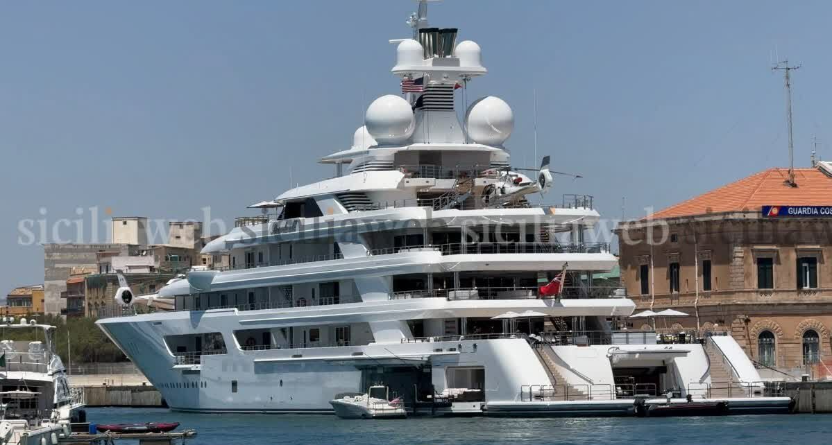 Siracusa: l'ambasciatore Usa riceve sul suo yacht Siracusa: l'ambasciatore Usa riceve sul suo yacht