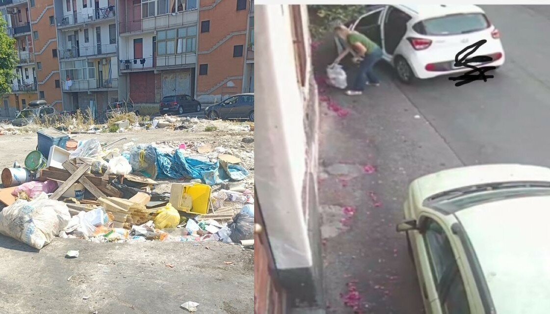 Catania discarica dei non residenti