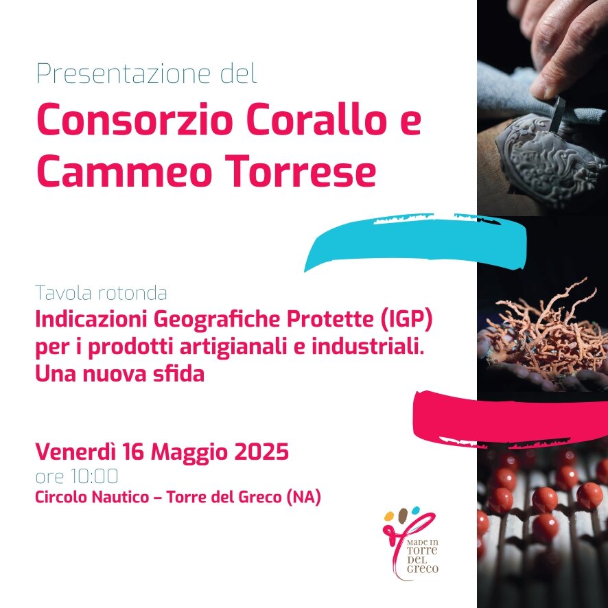 The Coral and Cameo Consortium of Torre del Greco is a reality.