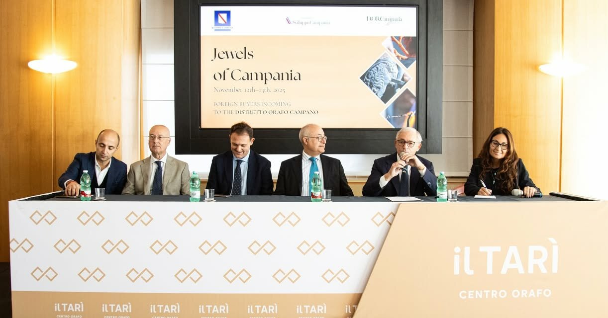 Jewels of Campania: un nuovo capitolo per l’internazionalizzazione del comparto orafo Jewels of Campania: un nuovo capitolo per l’internazionalizzazione del comparto orafo