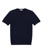 manuel-ritz-t-shirt-in-maglia-di-cotone-blu
