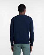 harmont-blaine-pullover-girocollo-in-cotone-blu