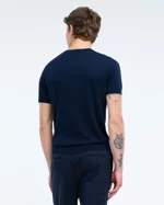manuel-ritz-t-shirt-in-maglia-di-cotone-blu