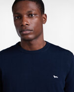 harmont-blaine-pullover-girocollo-in-cotone-blu