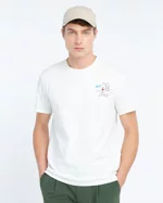 manuel-ritz-t-shirt-help-in-jersey-di-cotone-bianco