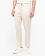 manuel-ritz-pantalone-jogging-lavato-lino-beige