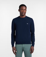 harmont-blaine-pullover-girocollo-in-cotone-blu