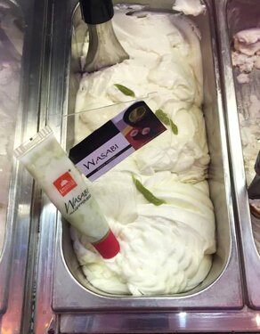 Gelato gourmet Wasabi Gelato gourmet Wasabi