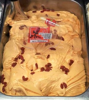 Gelato gourmet bacche di Goji Gelato gourmet bacche di Goji