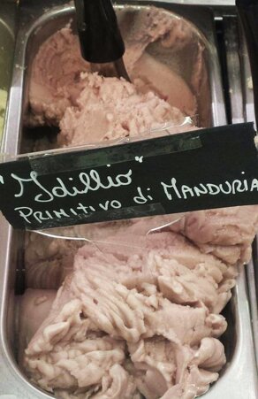 Gelato gourmet Idillio Primitivo di Manduria Gelato gourmet Idillio Primitivo di Manduria