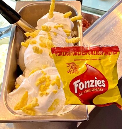 Gelato gourmet patatine Fonzies