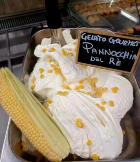 Gelato gourmet pannocchia del Re Gelato gourmet pannocchia del Re