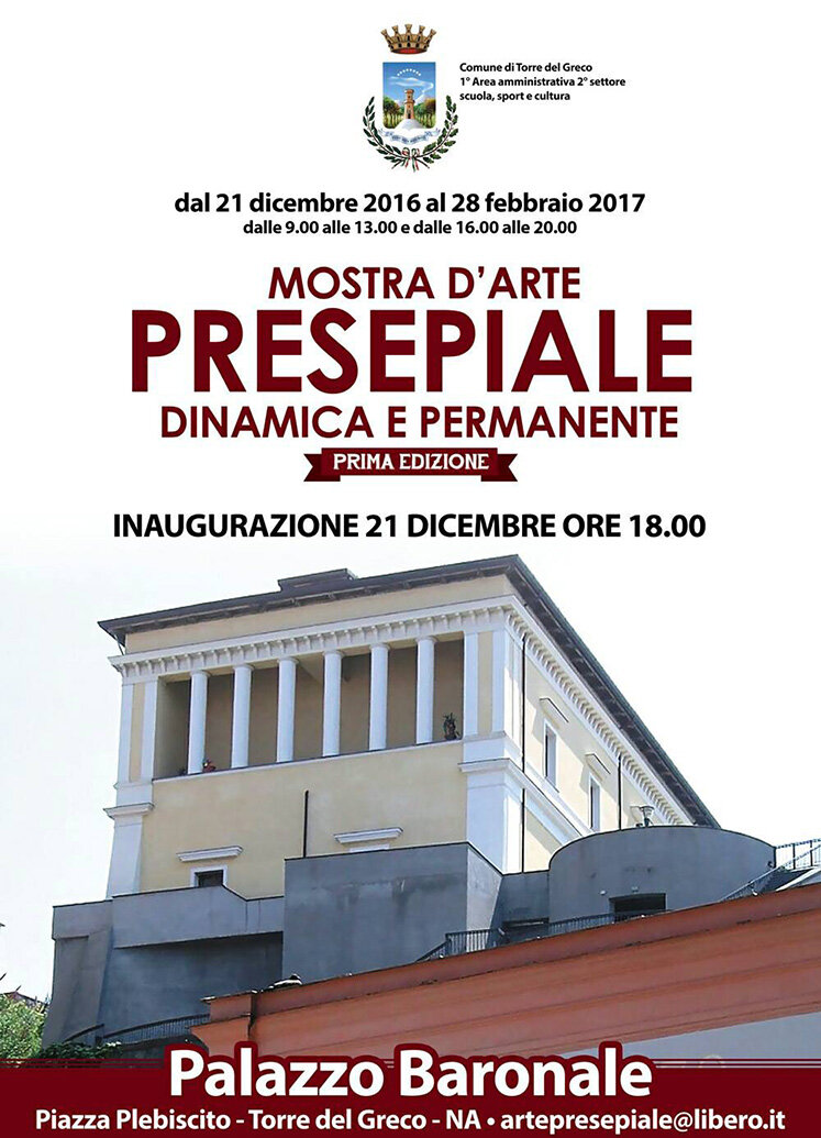 Presepi in corallo in mostra a Torre del Greco