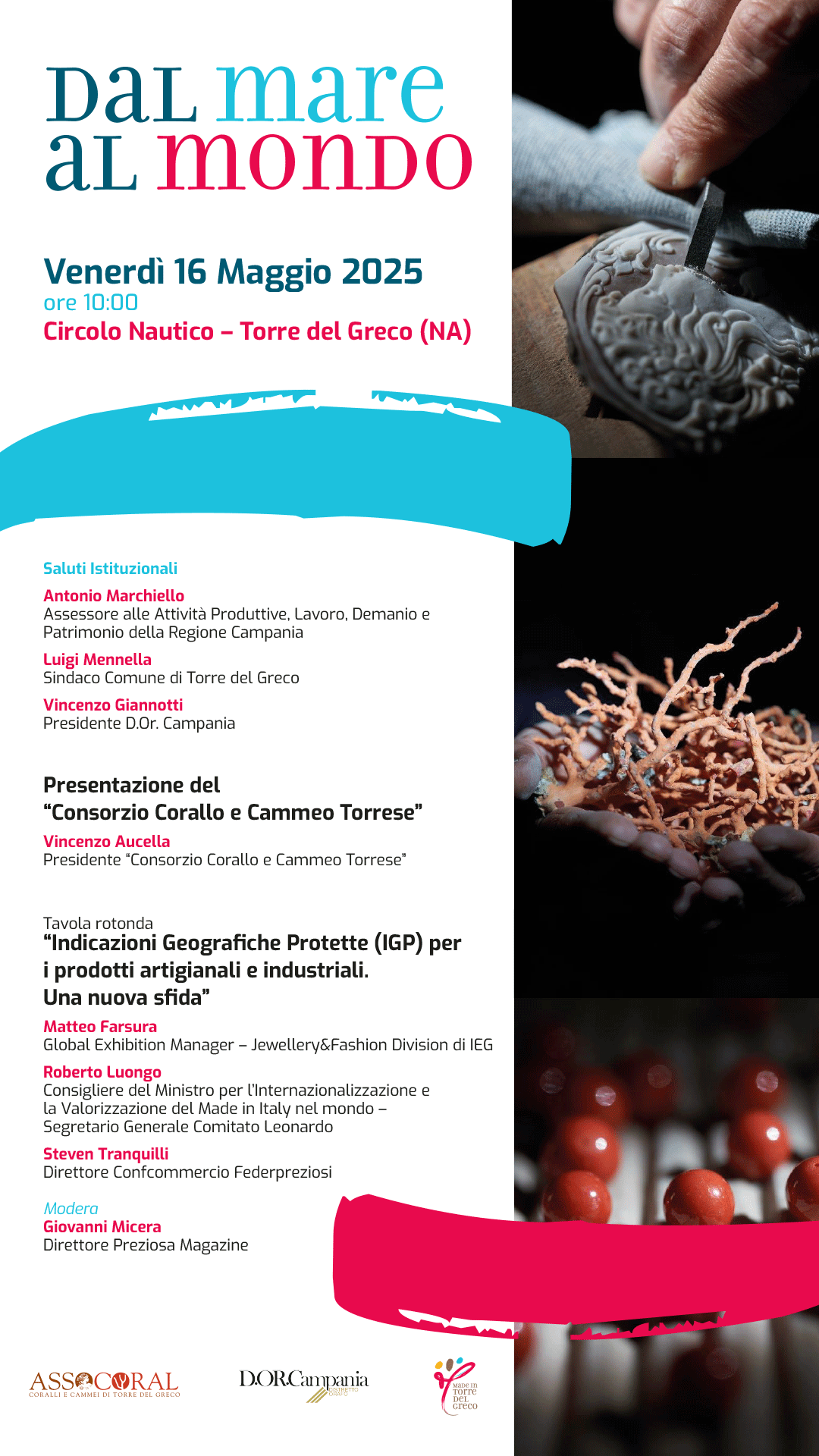 Presentazione del Consorzio Corallo e Cammeo Torrese