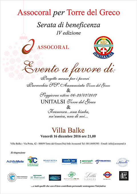 Serata di Beneficenza 2016