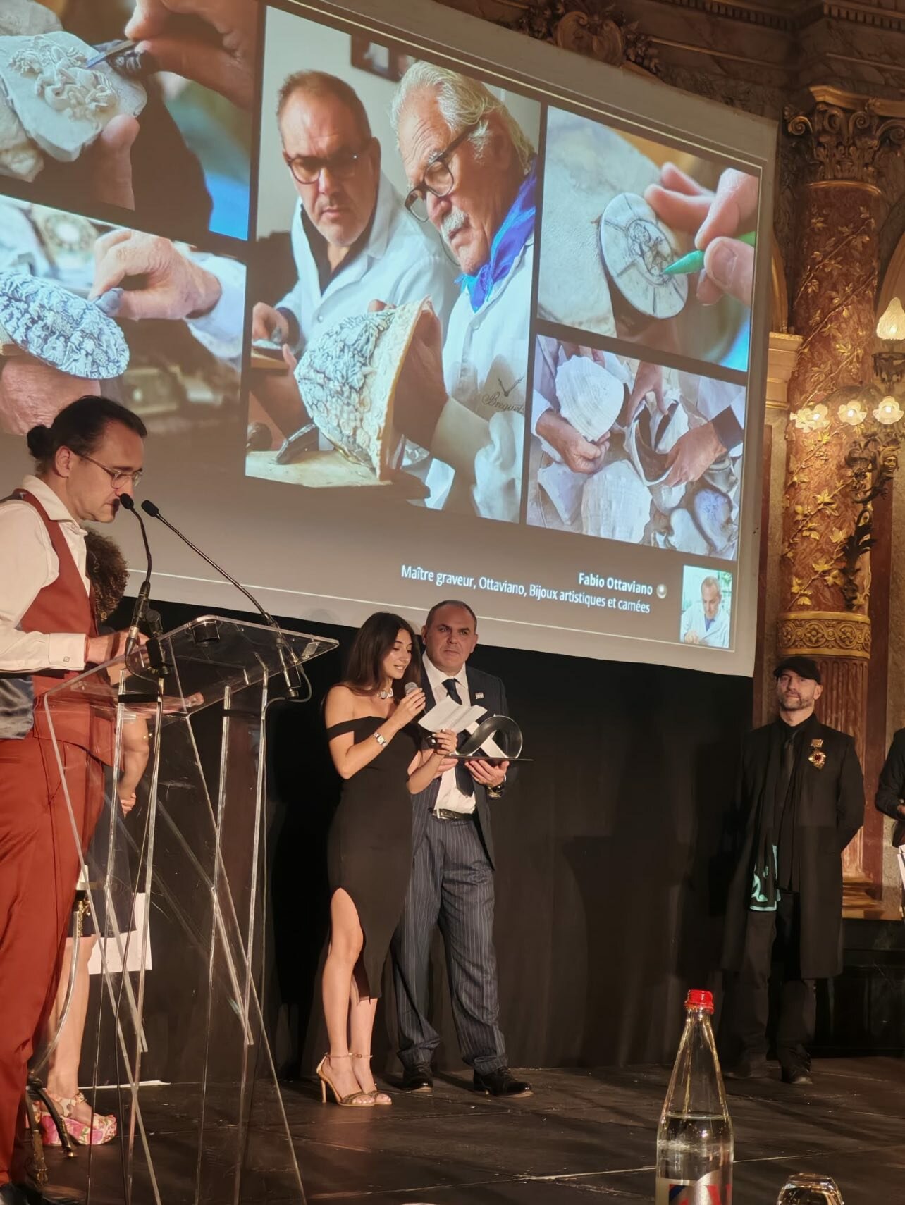 Fabio Ottaviano premiato a Parigi