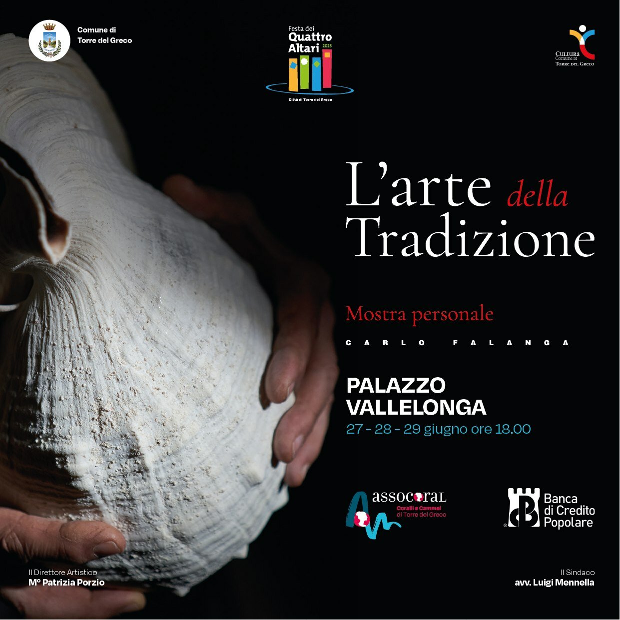 the Photographic Exhibition by Carlo Falanga &ldquo;The Art of Tradition&rdquo;