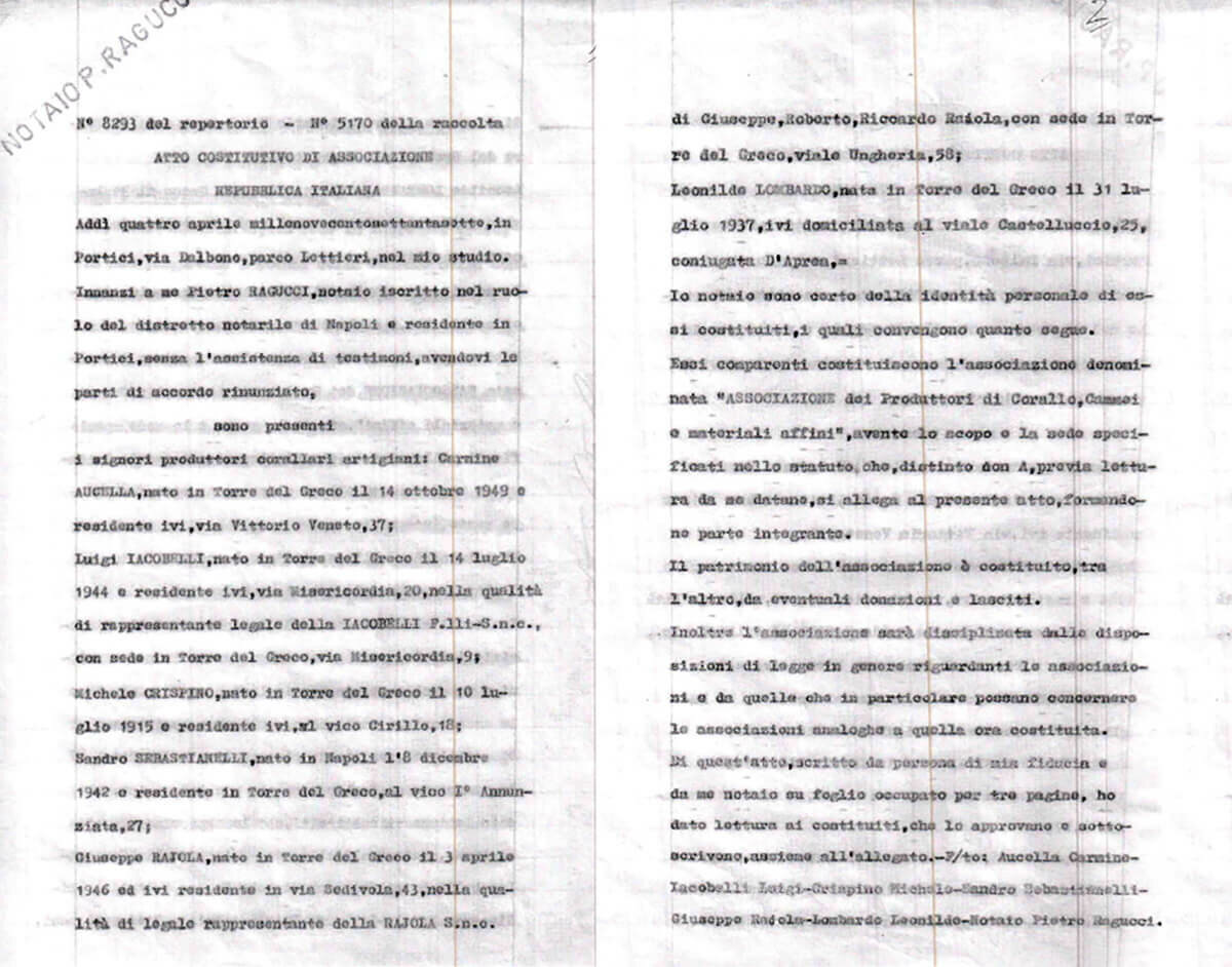 Sandro Sebastianelli è stato uno dei 7 soci fondatori Sandro Sebastianelli è stato uno dei 7 soci fondatori