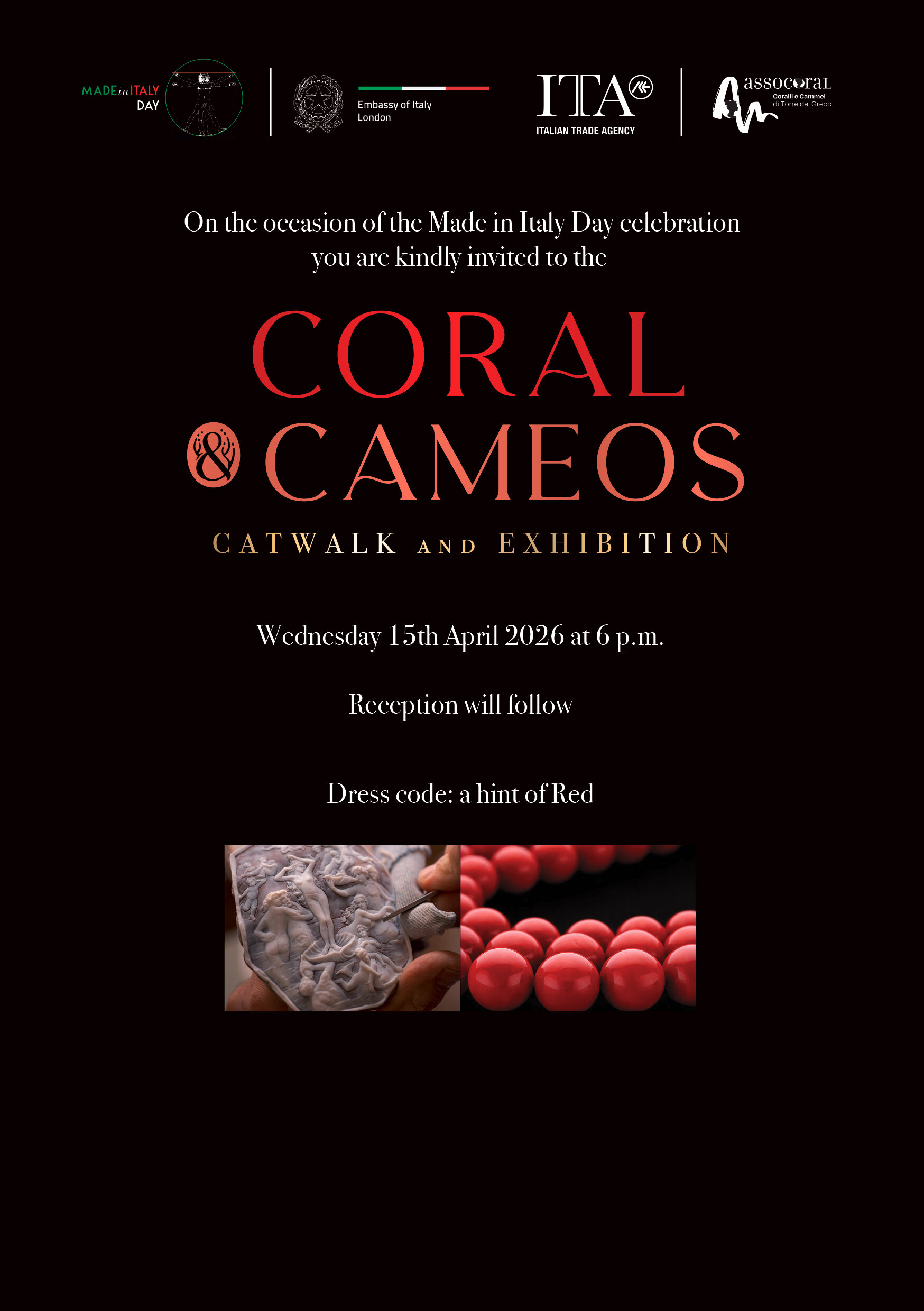 Press conference in Torre del Greco to present “Coral & Cameos”: coral and cameos set to shine in London Press conference in Torre del Greco to present “Coral & Cameos”: coral and cameos set to shine in London
