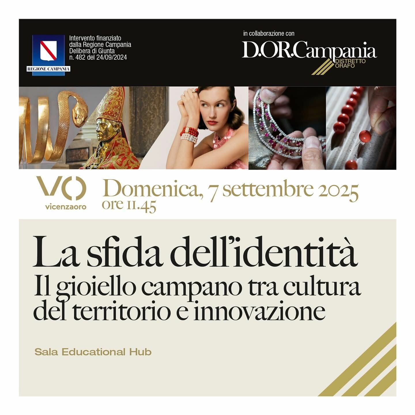 The challenge of D.Or.Campania identity at Vicenzaoro