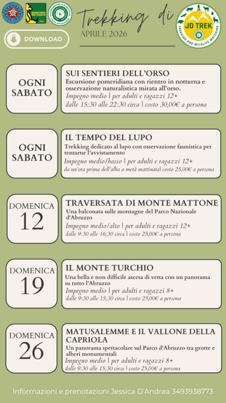 trekking natale e capodann