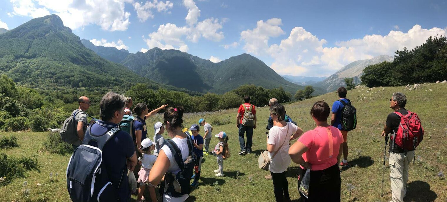 panorama sulla camosciara panorama sulla camosciara