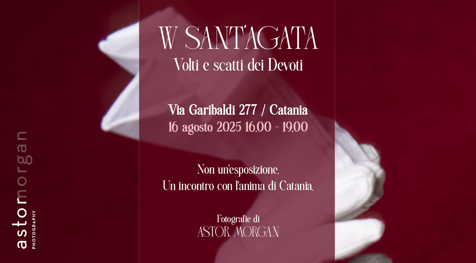 W Sant&rsquo;Agata &ndash; Volti e scatti dei Devoti nella mostra di Astor Morgan sabato 16 agosto