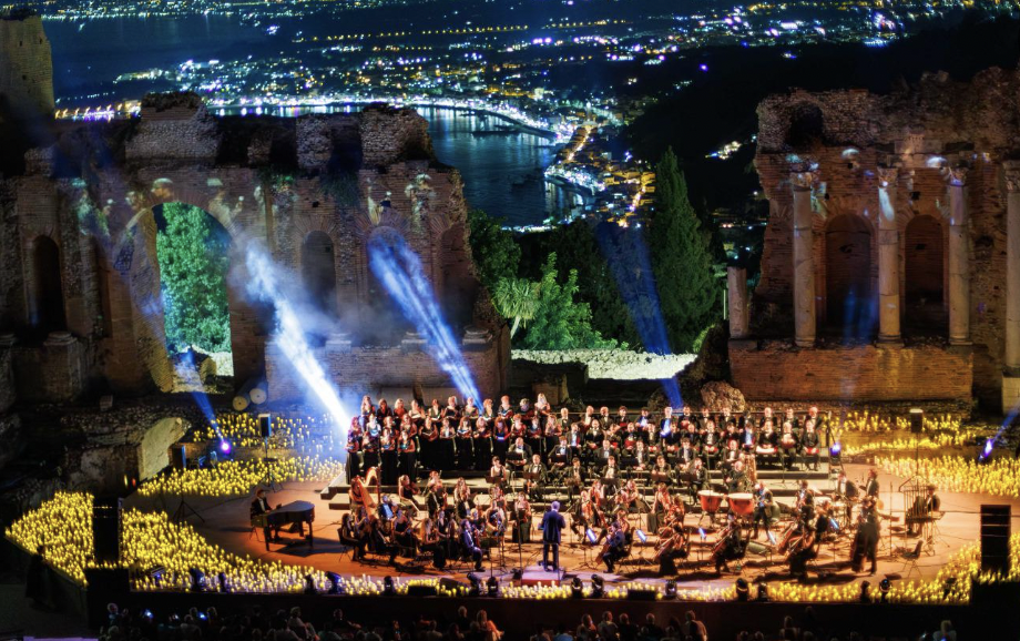 Tre sold out al Teatro Antico di Taormina: successo per il trittico sinfonico del Festival Lirico