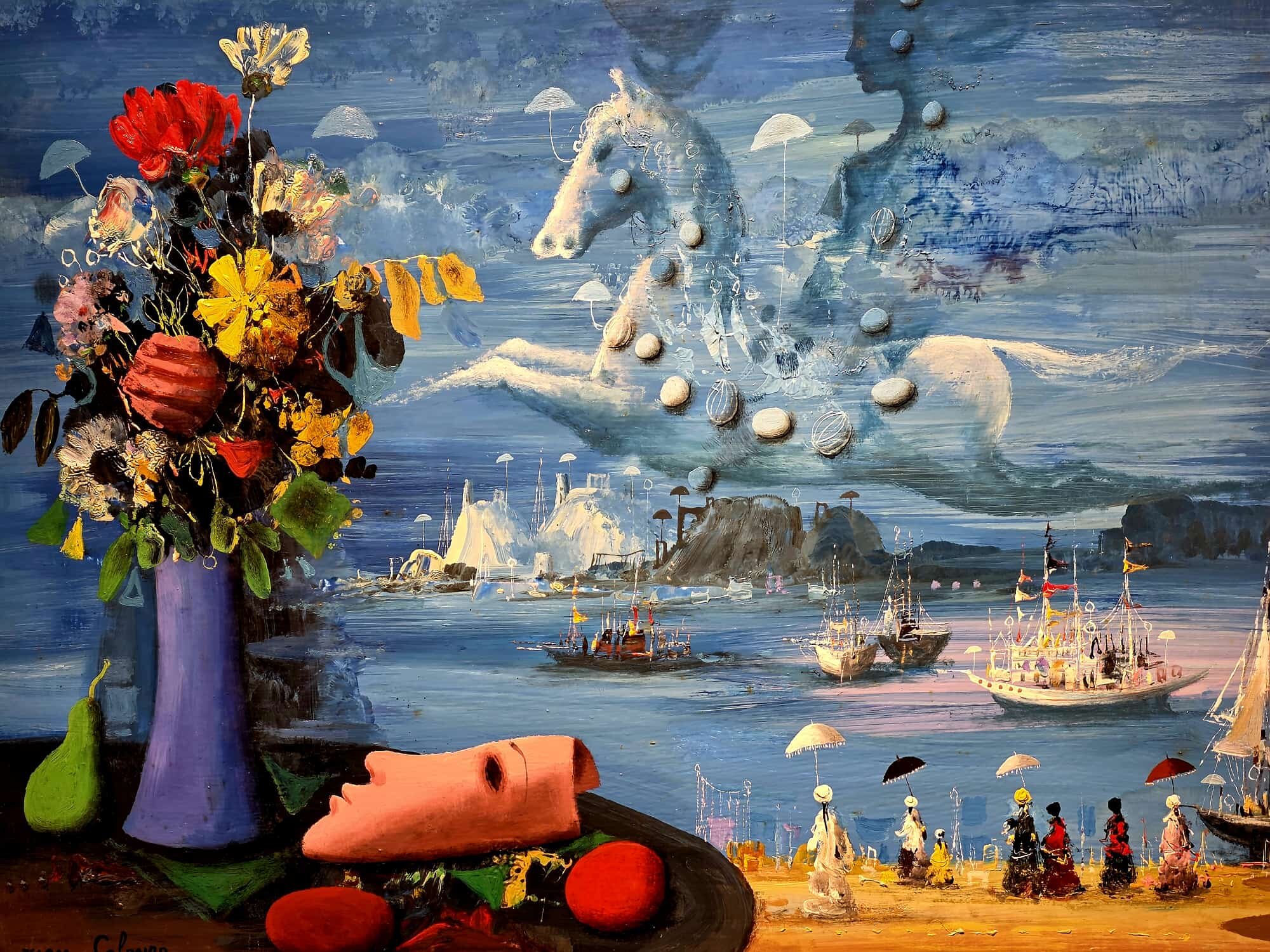 Strepitoso successo per “Un mondo di sogni”, l’universo onirico di Jean Calogero: inaugurata ad Acireale la mostra dedicata all’artista