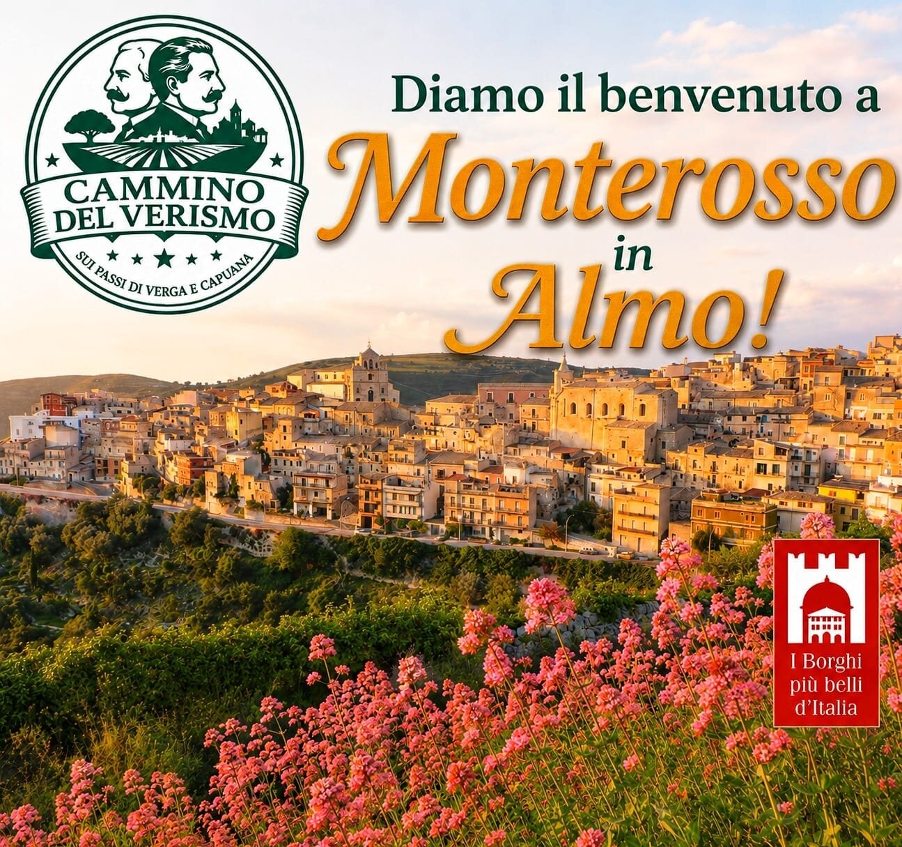 Il Cammino del Verismo si amplia ancora: anche Monterosso Almo aderisce al percorso eco-culturale del Parco Letterario® Giovanni Verga e Luigi Capuana