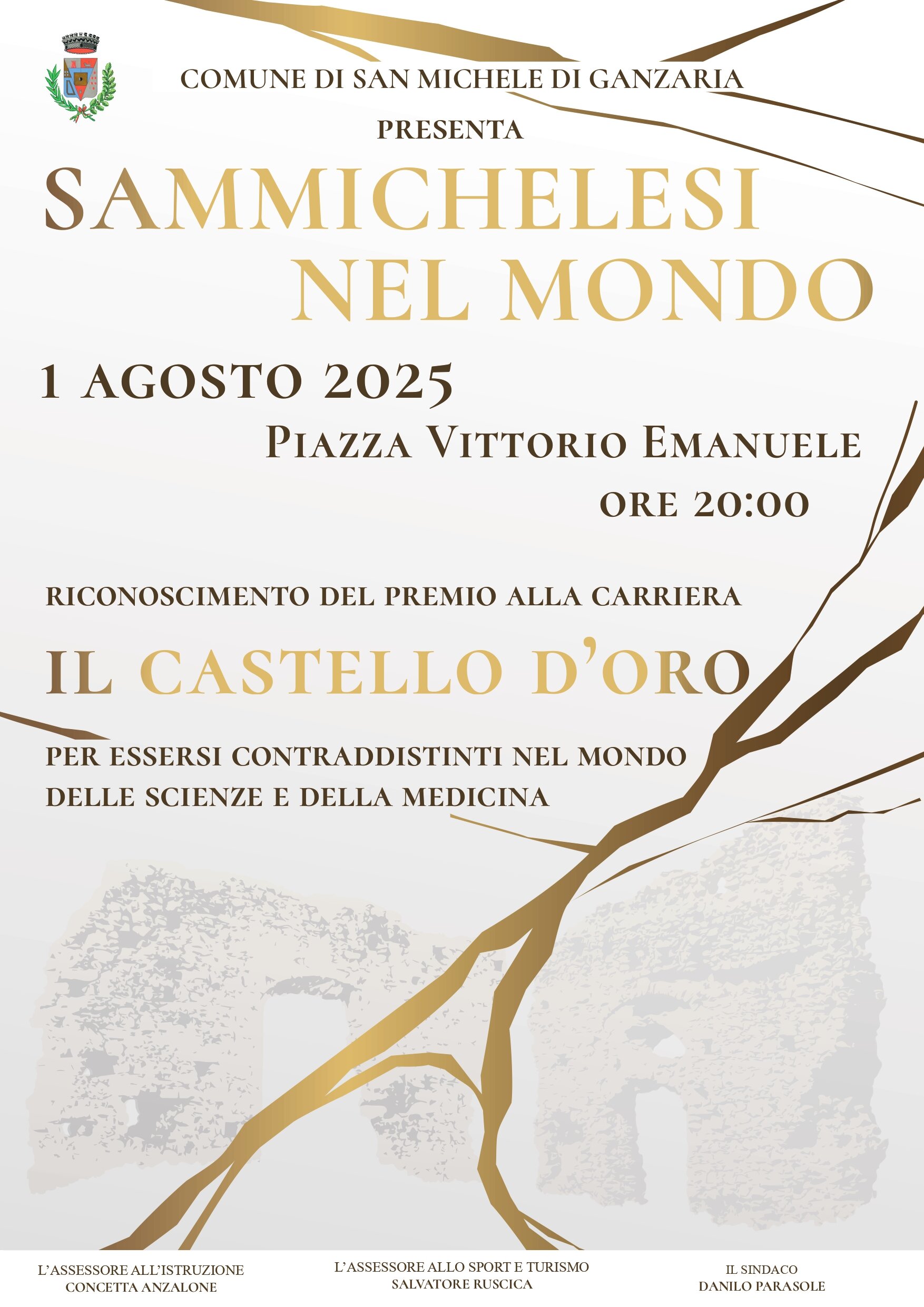Sammichelesi nel mondo: il 1° agosto la consegna del premio 