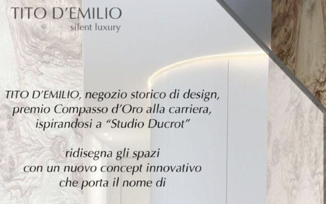Catania inaugura &ldquo;TITO D&rsquo;EMILIO &ndash; Silent Luxury&rdquo;: 70 anni di design diventano un nuovo spazio tra arte e progetto