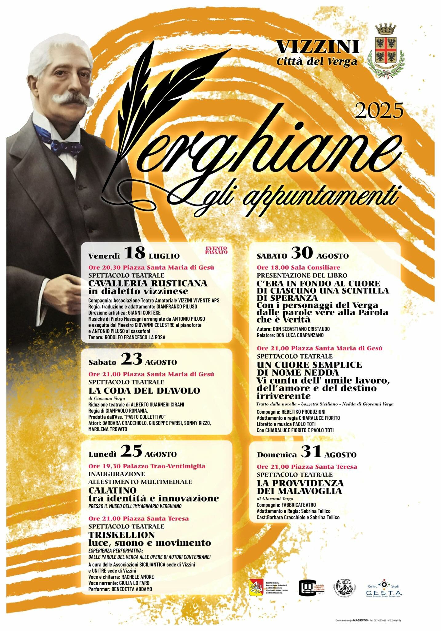 Al via le &ldquo;Verghiane&rdquo;, la rassegna culturale dedicata a Giovanni Verga