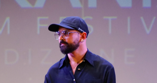 Francesco Argiri veste la Venere dell&rsquo;Etna e porta &ldquo;IN/PURE&rdquo; sul palco del Sikania Film Festival