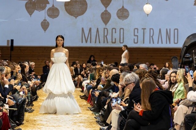 &ldquo;Ci metter&ograve; un fiore&rdquo;: la sfilata di Marco Strano trasforma la natura in alta moda poetica
