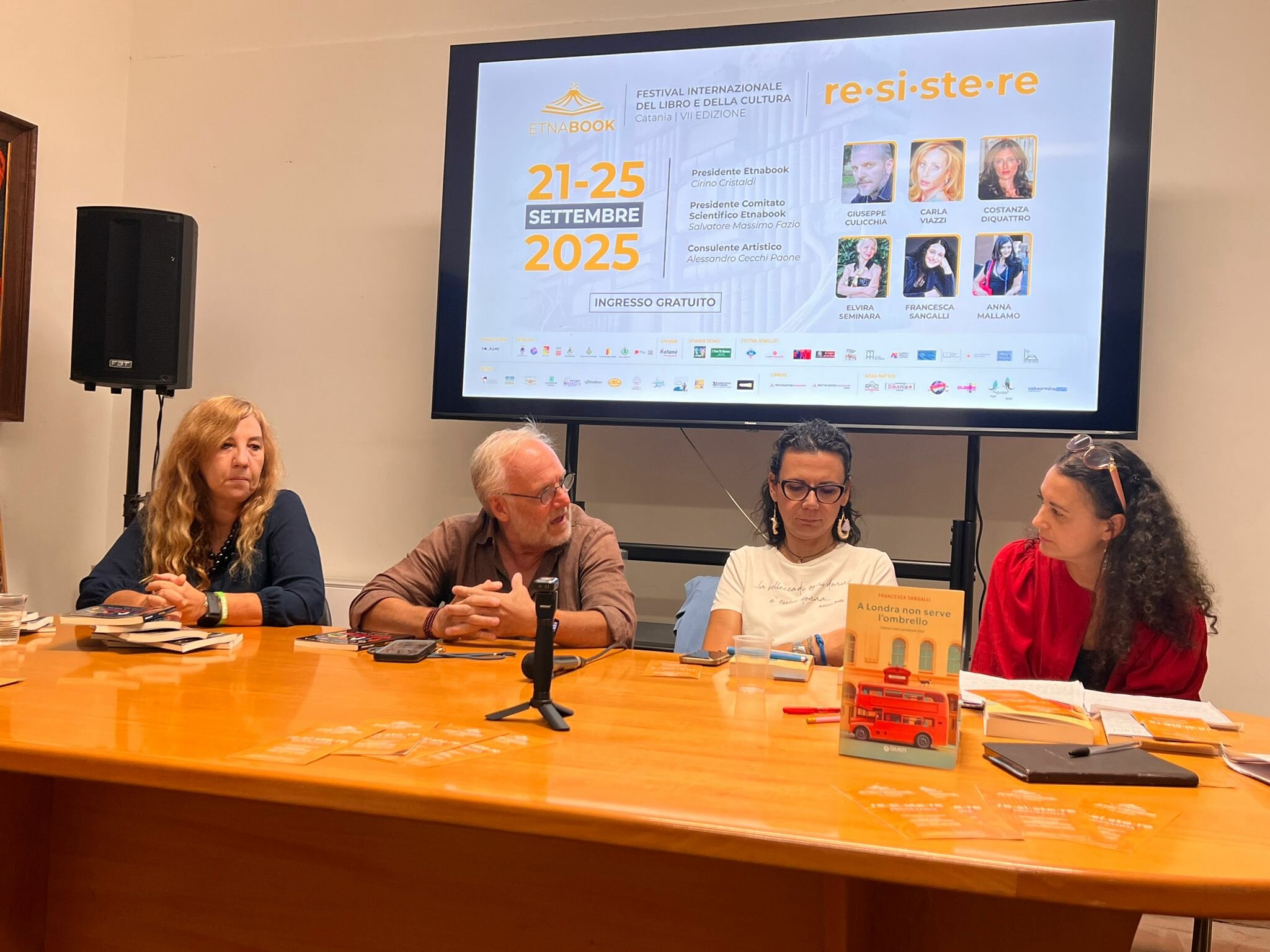 Etnabook 2025, la sera dei nuovi inizi: Rosanna La Malfa e Francesca Sangalli tra resilienza e partenze