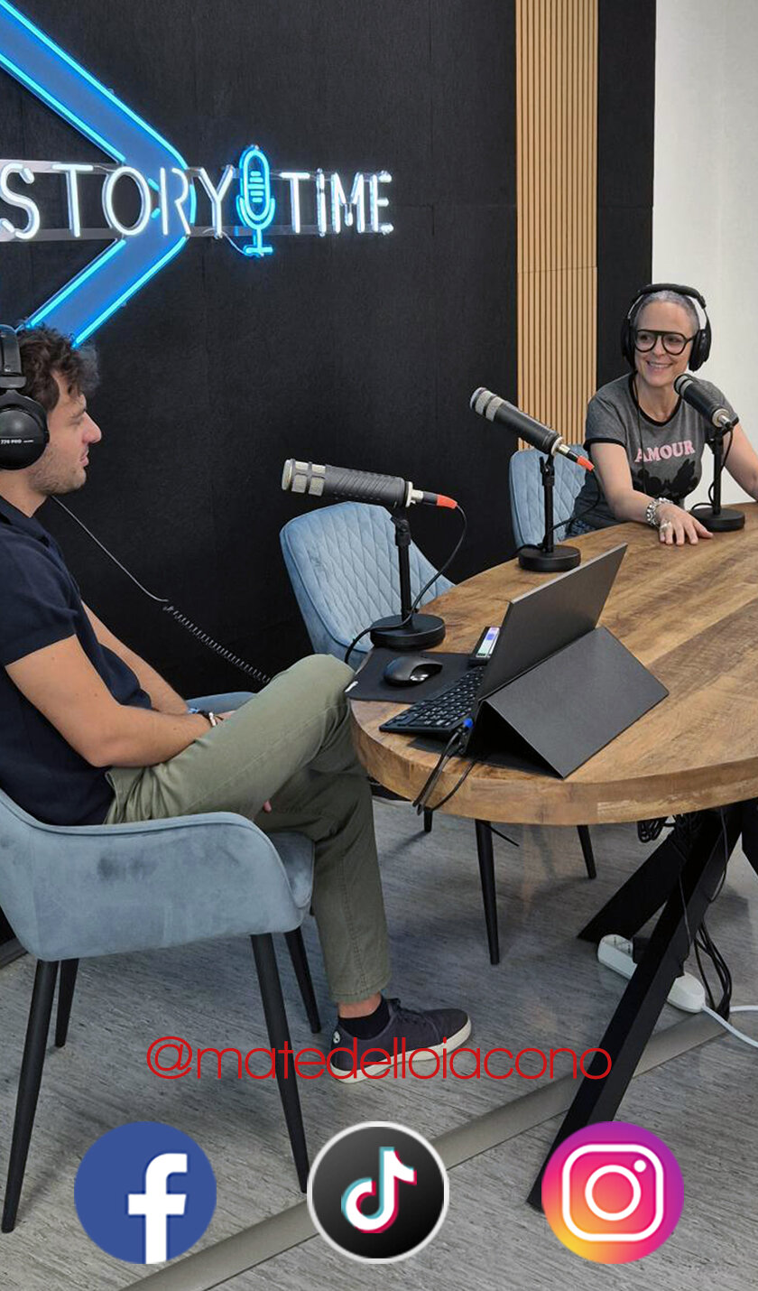 mate si è raccontata a storytime L'originale podcast che racconta di professioni e creatività!