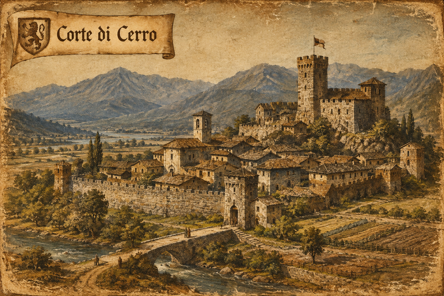 Castello di Cerro: storia dell’antica Corte di Cerro