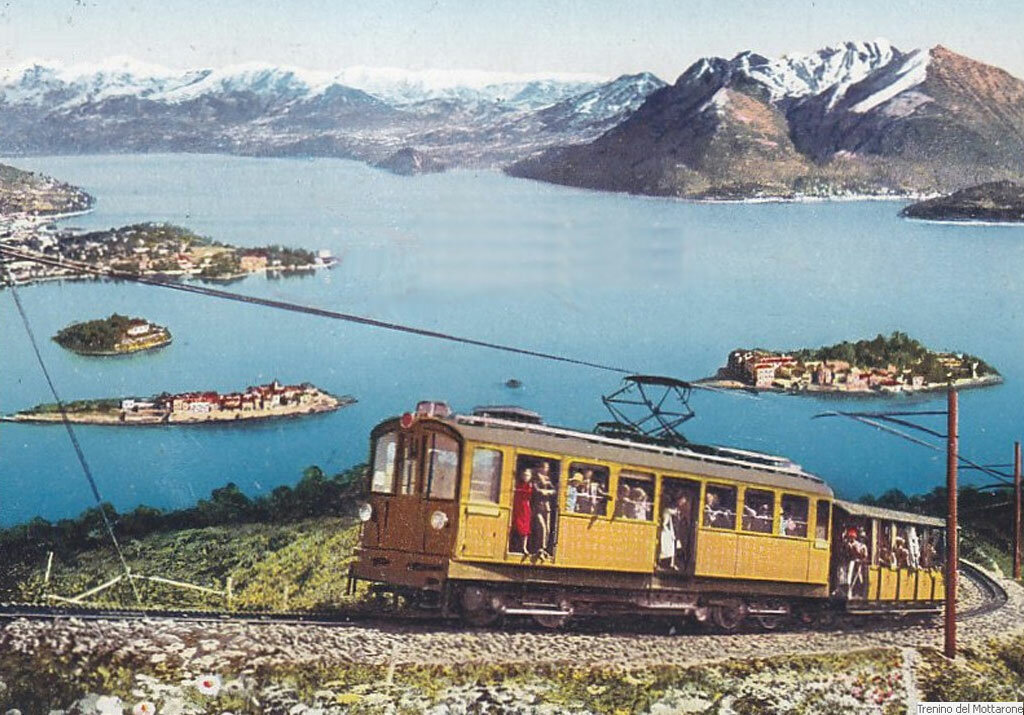 Storico trenino del Mottarone: storia sul Lago Maggiore
